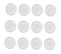 PartyKindom Set de Joints Détanchéité Silicone pour Biberon Accessoires Durables Fuite Anneaux de Joint pour Tétine Large Blanc Laiteux Remplacement Sûr et Économique