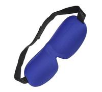 PartyKindom Sommeil 3D Confortable en Bleu Yeux pour Dormir Bloque la Lumière Matériau Voyages Sieste Unisexe Bandeau Élastique