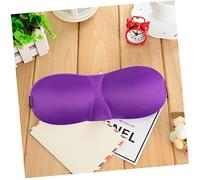 PartyKindom Sommeil et Contour Ergonomique Ajustable Cache Yeux Occultant Confortable pour Dormir Voyager Travailler Sieste Couleur Violette