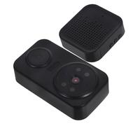 PartyKindom Sonnette Vidéo sans Fil Wifi avec Vision Nocturne Claire et Communication Réel pour Maison Intelligente