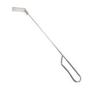 PartyKindom spatule à Griller en Acier Inoxydable Râteau de Charbon de Poker carboniser Grillage Accessoires tisonnier au Charbon de Outil de Cendres
