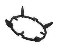 PartyKindom Support Antidérapant pour Wok et Dessous de Plat en Fonte Stable pour Cuisinière à Gaz, Répartition Uniforme Chaleur, Adapté au Camping et Cuisson en Extérieur