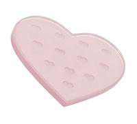 PartyKindom Support De Colle Pour Extensions De Cils Cartographie Colle à Cils Pour Extensions De Cils Tampon Support De Colle à Cils Joint D'extension De Cils Matériel Permanent Rose Un Verre