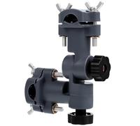 PartyKindom Support de parasol extérieur, support de parapluie de pêche rotatif, accessoires de chaise de pêche, support universel pour parasol