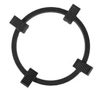 PartyKindom Support de Wok Fonte pour Cuisinière à Gaz Anneau Antidérapant et Flamme Installation Facile et Stable pour Ustensiles de Cuisine