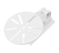 PartyKindom Support Mural pour Caméra D’intérieur Blanc sans Perçage Angle Réglable, Support en L pour Mini-projecteur, Installation Adhésive Facile pour Usage Domestique et Sécurité