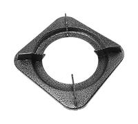 PartyKindom Support pour Cuisinière à Gaz en Fer Rond Angles Arrondis, Anneau Wok Stable et Résistant, Grille de Brûleur pour Cuisson Uniforme, Accessoire Cuisson Gaz, Adapté aux Petites