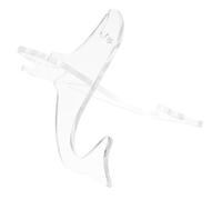 PartyKindom Support pour Kalimba Pliable Acrylique Transparent Présentoir Compact et Antidérapant pour Piano à Pouce Support Portable pour Kalimba et Ocarina