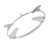 PartyKindom Support Wok Gaz en Fer Antidérapant Non Spécifiée pour Cuisinière à Gaz Encastrée, Accessoire la Cuisine Robuste, Adapté Usage Domestique, Usage Solide Quotidien