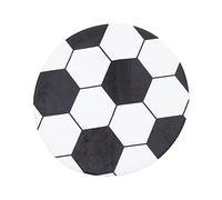 PartyKindom Tapis De Football Tapis De Sol De Football Président De Bureau Tapis Grand Cercle Tapis De Sol pour Chaise De Bureau Coussin De Chaise Tapis De Jeu Polyester (Polyester)