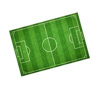 PartyKindom Tapis Football Antidérapant Sticker Sol Créatif et Décoration Chambre et Porte Facile à Nettoyer Design Terrain de Foot
