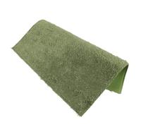 PartyKindom Tapis Reptile Faux Gazon pour Terrarium Tortue et Tapis de Litière Imperméable et Rayures pour Habitat Propre et Sain