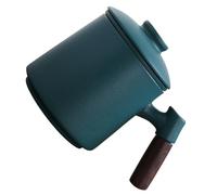 PartyKindom Tasse à Thé Céramique avec Infuseur et Couvercle Mug Café Poignée Confortable pour Bureau et Maison Ensemble Vert