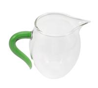 PartyKindom Tasse à Thé Verre avec Poignée Résistante Chaleur pour Distribution de Thé Accessoire Élégant pour Maison et Cafés