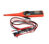 PartyKindom Testeur Voiture Multifonction Stylo Testeur Tension Détection Rapide de Court Circuit Test Fil sans Abîmer Isolation pour et Bateaux Écran Numérique Rouge