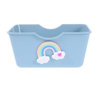PartyKindom Toilettes pour Hamsters Petit Bac à Litière Figurine De Toilette Nid De Coussin De Sommeil pour Hamster Enclos pour Hamsters Peau De Hamster Gerbille Abdos Sky-Blue