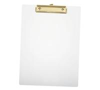 PartyKindom Transparent Acrylic Clipboard Small Clip Board Portable Writing Board For Students And Office Use Lightweight Smooth Surface For Efficient Study And Work