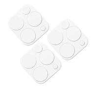 PartyKindom Trempé Protections Pièces de Téléphone D'objectif Verre en 3 HD | Film Transparent, N'affecte Pas la Qualité Photo, Finition, Protection Discrète pour Lentilles