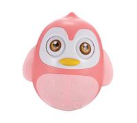 PartyKindom Tumbler Garçon Fille Éveils Mois Rotatif et Léger Renforce Préhension et Poignet Modèle Pingouin Cartoon Rose pour Garçon Fille