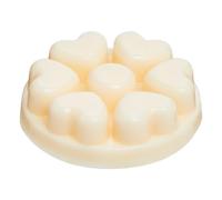 PartyLite Galets de Cire parfumée Scent Plus® en Forme de cœur Parfum Marshmallow Vanilla fondants de Cire sans Flamme pour brûle-Parfum Jusqu’à 60 Heures de Diffusion décoration d'intérieur