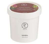 PartyLite Recharge de bougie parfumée, ambre et patchouli fumé avec parfum de lavande, aromathérapie à mèche unique avec 35 à 40 heures de combustion, idéale pour la décoration de la maison, les