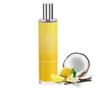 PartyLite Vaporisateur d'ambiance parfumé, 100 ml, avec des notes de mandarine pétillante et de citron acidulé, fait partie de la collection Mood, tropical rafraîchissant, parfait pour offrir