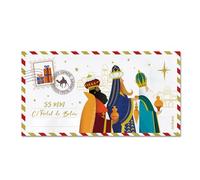 PARTYLOSOPHY OH Yeah Lot de 33 serviettes en papier Motif rois mages 33 x 33 cm