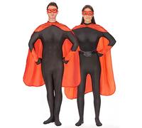 PARTYPRO Kit Super héros Rouge Adulte - Rouge - Taille Unique