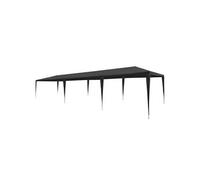 Vidaxl Tente De Réception 3 X 9 M Pe Anthracite Blanc