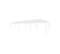 Vidaxl Tente De Réception 3 X 9 M Pe Blanc Blanc