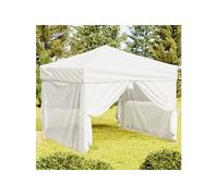 Partytent inklapbaar met zijwanden 3x3 m wit93531