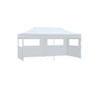 Tente de Réception Pliable avec Parois Acier Tonnelle Chapiteau Jardin vidaXL