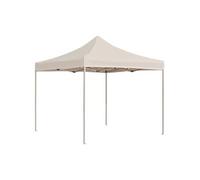 Partytent professioneel inklapbaar 3x3 m aluminium crÃme45481