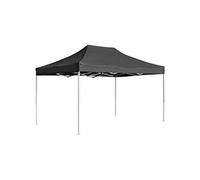 Partytent professioneel inklapbaar 4,5x3 m aluminium antraciet45493