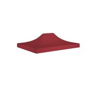Partytentdak 270 g/mÂ² 4x3 m bordeauxrood315357