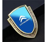 PartyUnix emblèmes Autocollant Voiture 3D Logo métal Insigne pour Citroen C4 C3 C5 C1 C2 Berlingo C-Elysee C4-Picasso Latéral Corps Queue de Coffre Badges Accessoires Collants,A
