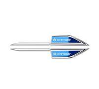PartyUnix emblèmes Autocollant Voiture 3D Logo métal Insigne pour Citroen C4 C3 C5 C1 C2 C8 Berlingo Picasso Saxo Jumpy Latéral Corps Queue de Coffre Badges Accessoires Collants,B