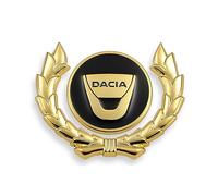PartyUnix emblèmes Autocollant Voiture 3D Logo métal Insigne pour Dacia Latéral Corps Queue de Coffre Badges Accessoires Collants
