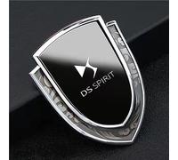 PartyUnix emblèmes Autocollant Voiture 3D Logo métal Insigne pour DS Wild Rubis Spirit DS3 Cabrio DS4S DS6 DS7 Crossback Latéral Corps Queue de Coffre Badges Accessoires Collants,B