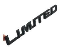 PartyUnix emblèmes Autocollant Voiture 3D Logo métal Insigne pour Limited Latéral Corps Queue de Coffre Badges Accessoires Collants,B