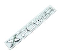PartyUnix emblèmes Autocollant Voiture 3D Logo métal Insigne pour MG6/5 X XPOWER Latéral Corps Queue de Coffre Badges Accessoires Collants,C