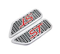 PartyUnix emblèmes Autocollant Voiture 3D Logo métal Insigne pour St Latéral Corps Queue de Coffre Badges Accessoires Collants