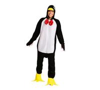 Partyxclusive Costume de Pingouin Combinaison Pingouin Déguisement Animal Onesie Unisexe Costume Animal Homme et Femme Costume de Groupe Carnaval Tenue Après-Ski Unisexe Tailles M/L ou XL (XL)