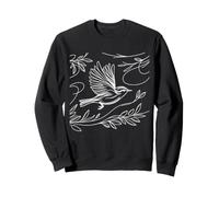 Paruline Cerulee Dessin Ornithologue Sweatshirt