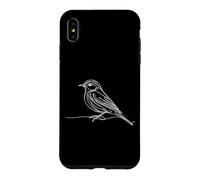 Paruline Jaune Dessin Ornithologue Coque pour iPhone XS Max