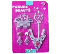 Parure bijou fantaisie - Mercier - 5 éléments - Fille - À partir de 3 ans - Argenté