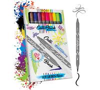 Feutres - Double pointe - Calligraphie - 10 couleurs - ONLINE - Calli.Brush