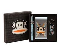 Parure crayon cahier et porte clefs Paul Frank G