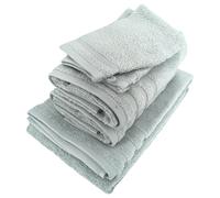 Parure de bain EFFICIENCE PURE vert Eden 5 pièces