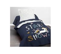 Parure de couette 140 x 200 Star of the show Réversible 100% Coton - 57 Fils-cm²